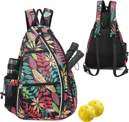 Vista 8 de Sucipi Pickleball Bag for Men & Women,Convertible Backpack with Fence Hook Negro