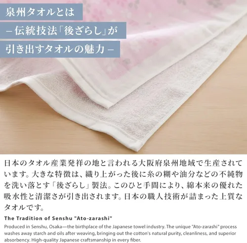 Vista 5 de NOREN Toalla de mano japonesa (Senshu Osaka Towel - Apple) Toalla de algodón, fabricada en Japón, 100% algodón, de secado rápido, absorbente, ultra