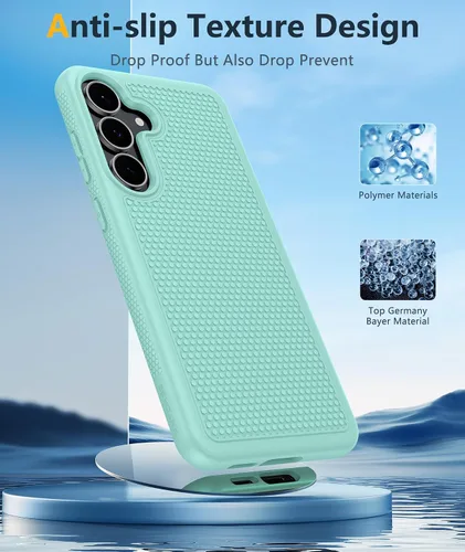 Vista 29 de FNTCASE Funda para iPhone 17 Pro: Fundas delgadas translúcidas de color azul claro compatibles con MagSafe, protección completa de la cámara