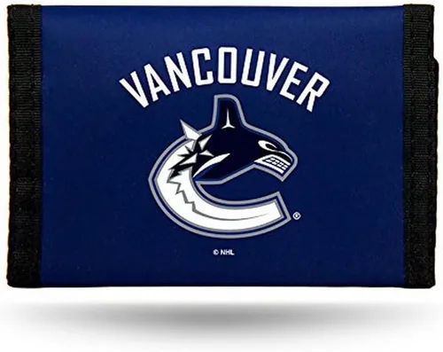 Vista 2 de Rico Industries NHL Hockey Nylon Tri-Fold Wallet