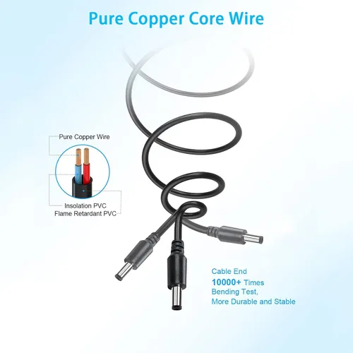 Vista 7 de Cable adaptador de corriente de 30 W para Amazon Alexa Echo (4.ª generación), Echo (3ª generación), Echo Show 15, Echo Show 10 (3ª generación), Echo