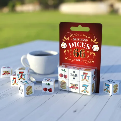 Vista 8 de Juego de dados 66, juego de dados rápido y fácil, números ganadores reales
