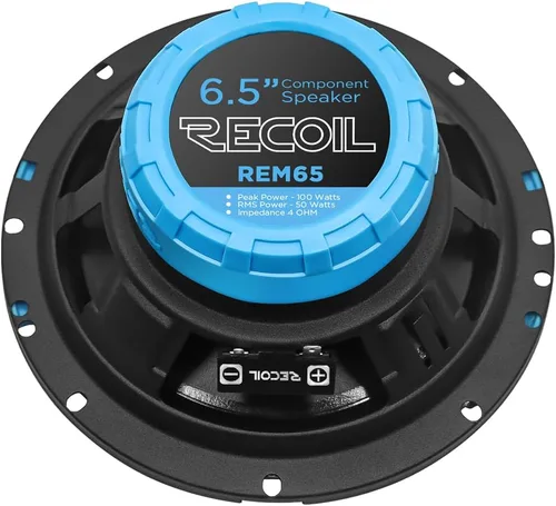 Vista 4 de RECOIL REM65 Echo Series - Sistema de altavoces para audio de coche de 6,5 pulgadas