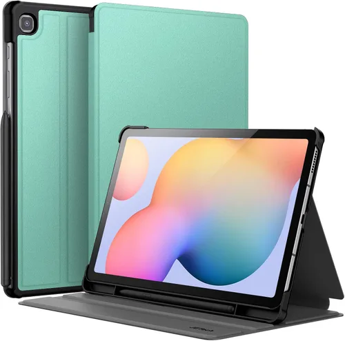 Vista 10 de JETech Funda para Samsung Galaxy Tab S6 Lite de 10.4 pulgadas 2024/2022/2020 con soporte para S Pen y funda protectora para tableta, visión Negro