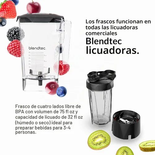 Vista 3 de Licuadora Blendtec Home, la elección totalmente profesional., Nuevo, Negro