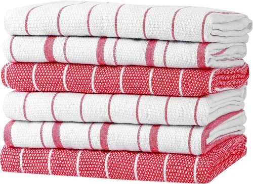 Vista 13 de Zeppoli - Trapos de cocina, de algodón, para cocina o limpieza, reusables, súper absorbentes, lavables a máquina, para chefs, paquete de 15 gris