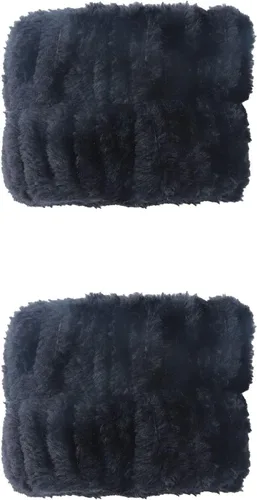 Vista 10 de Sowaka 2 piezas de muñequeras de spa de microfibra, suave torre para mujeres, niñas, lavado de cara, maquillaje absorbente para evitar que