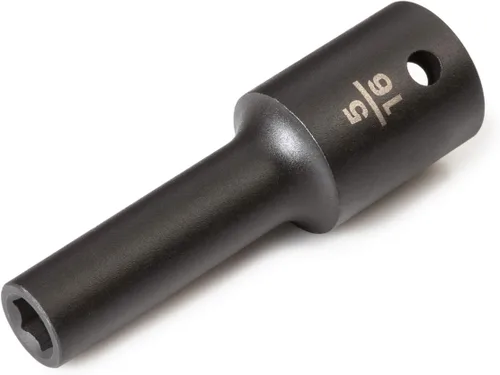 Vista 60 de TEKTON SID23025 Dado de impacto profundo de 6 puntos de 1 pulgada impulsor de 1/2 pulgada