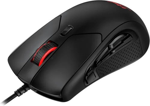 Vista 12 de HyperX Pulsefire Raid - Mouse para juegos, 11 botones programables, RGB, diseño ergonómico, agarres laterales cómodos, personalización controlada