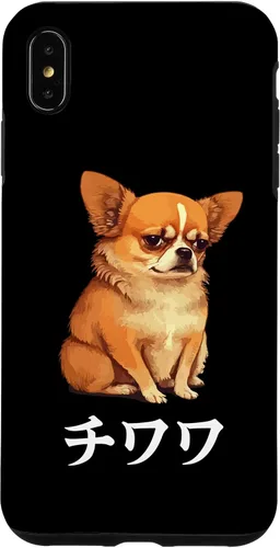 Vista 11 de Funny Kawaii Japanese Chihuahua & Katakana Words Case for iPhone 17