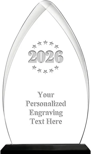 Vista 19 de Crown Awards Premio acrílico personalizado de 9.25 pulgadas de Gateway Skyline