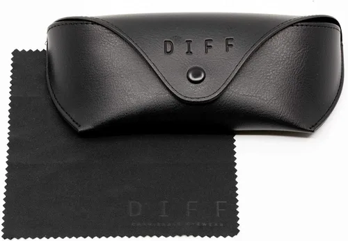 Vista 6 de DIFF Gafas Bella XS EXTRA SMALL FRAMES Designer Square Computer Blue Light Block Gafas para mujer con cara pequeña estrecha