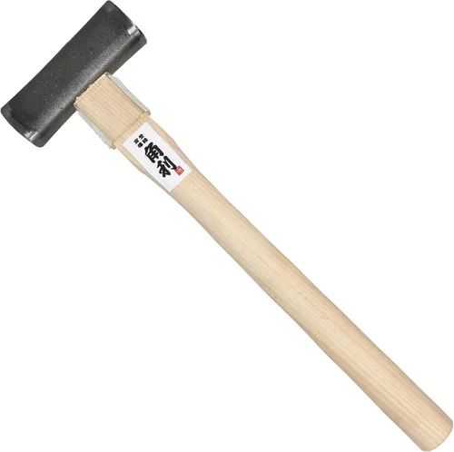 Vista 5 de KAKURI Martillo carpintero GENNO 10.5 oz (300 g) Mango de madera de ciprés japonés, herramienta de martillo para carpintería para cincel, avión