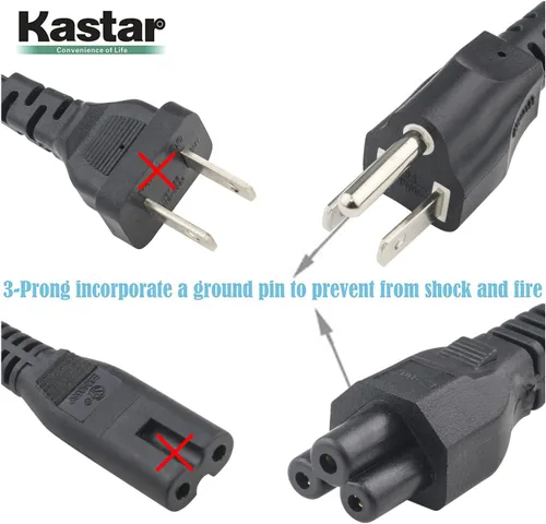 Vista 4 de Kastar Adaptador de cargador portátil para HP Elitebook 840 850 G3 G4 G5 G6, 725 735 745 755 G3 G4 G5, 820 G3 G4 G5 Folio 1020 1030 1040 G1 G3