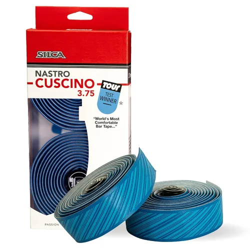 Vista 13 de SILCA Nastro Cuscino - Cinta para manillar de bicicleta extra gruesa, color negro, 0.098 in