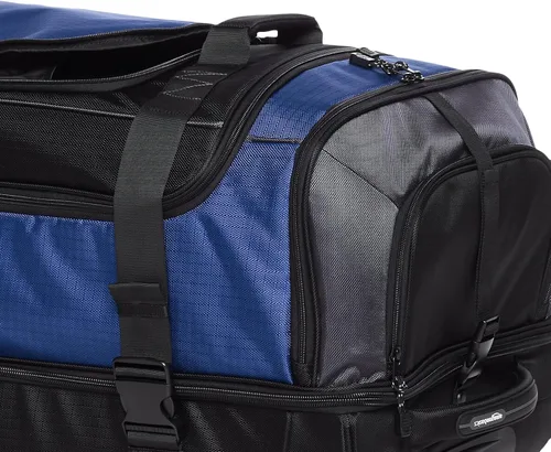 Vista 5 de Tienda Basics Bolsa de lona con ruedas Ripstop, Azul, Bolsa de lona