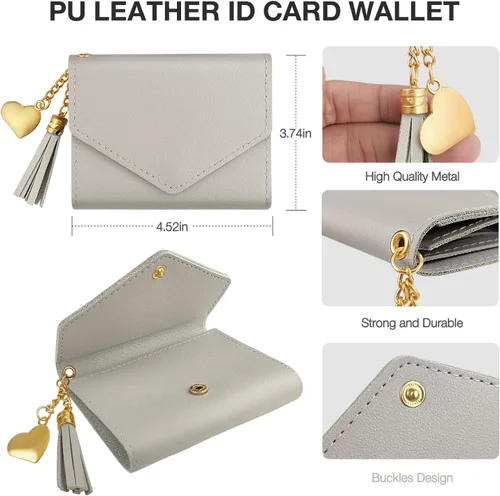 Vista 4 de Llavero de pulsera con cuentas de silicona elástica con bolsillo para tarjetas con cuentas llavero pulsera cartera