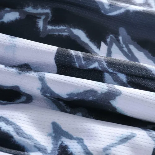 Vista 8 de Flyingyan Pantalones cortos deportivos de baloncesto para hombre con bolsillos con cremallera, pantalones cortos de malla para entrenamiento