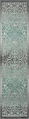 Vista 41 de Maples Rugs Pelham - Alfombra vintage para sala de estar y dormitorio [Hecha en EE.UU.]