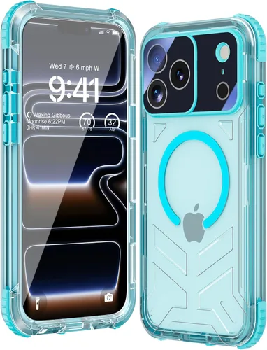Vista 22 de WIFORT Funda impermeable para iPhone 15, [IP68 bajo el agua a prueba de polvo] [pantalla integrada] [15 pies a prueba de golpes militar], cubierta