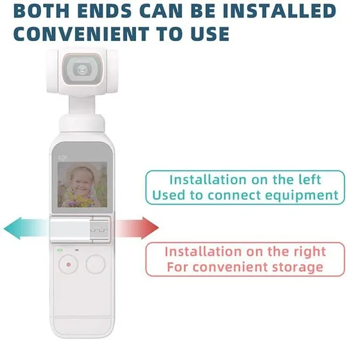 Vista 5 de Adaptador de conexión de teléfono celular USB para DJI OSMO Pocket 2 (para-iPhone)