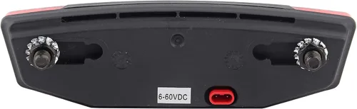 Vista 7 de Luz trasera para bicicleta, luz LED de advertencia duradera de alta visibilidad, ángulo de haz de 180 grados para ciclismo nocturno, viajes de larga