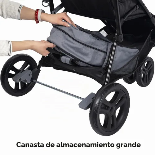 Vista 14 de Baby Trend Venture - Sistema de viaje para cochecito de 3 ruedas, color negro