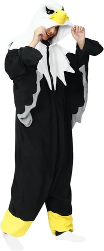 Vista 4 de Mamelucos de mapache, lagarto y cuervo para adultos, ideales como pijamas para Halloween, Navidad, disfraz de cosplay para mujeres y hombres