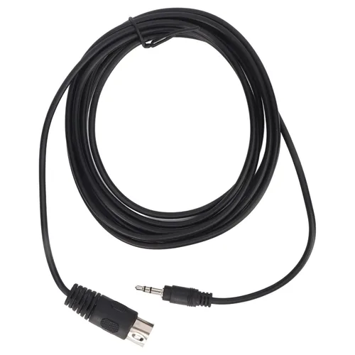 Vista 6 de Cable MIDI DIN de 8 pines a 0.138 in, enchufe macho DIN de 8 pines a macho de 0.138 in, transmisión estable profesional de 9.8 pies, flexible Plug