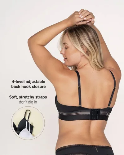 Vista 5 de Leonisa Sujetadores inalámbricos para mujer brasier triangular sin aros sin costuras