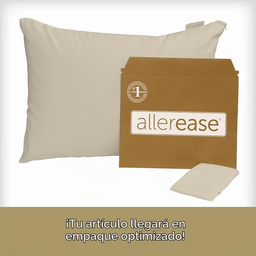 Vista 6 de AllerEase - Protector de almohada de algodón cultivado orgánicamente