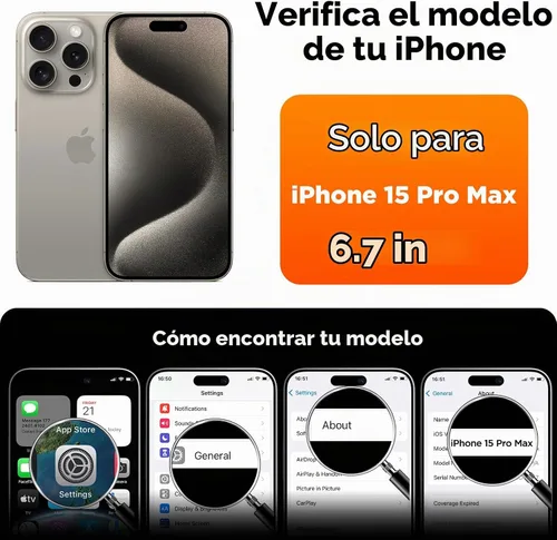 Vista 7 de Compatible con iPhone 15 Pro Max Case, Funda de Silicona Líquida, Funda Protectora de Cuerpo Completo a Prueba de Golpes Delgada y Fina