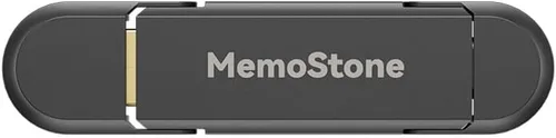 Vista 6 de KingSpec MemoStone SSD externo de 512 GB, USB 3.2 Gen2 Interfaz A/C de doble tipo, hasta 540 MB/s, unidad de estado sólido portátil perfectamente