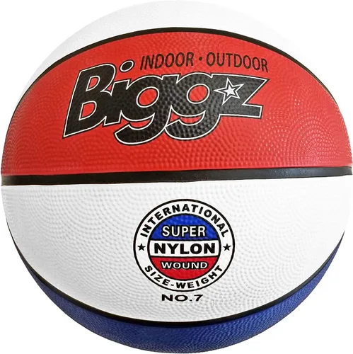 Vista 3 de Biggz Bolsa de pelotas deportivas: baloncesto, balón de fútbol, fútbol, voleibol, pelota de juegos roja y bomba