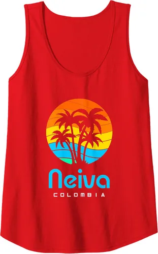 Vista 4 de Camiseta sin mangas Neiva Colombia, Negro