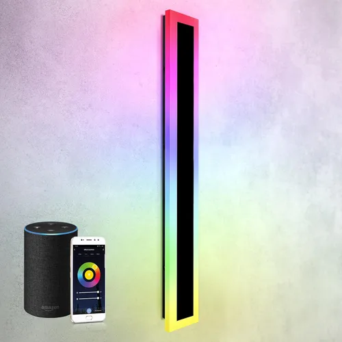 Vista 47 de ASD Lámpara LED de montaje en pared de 18 pulgadas de largo, aplique lineal para exteriores e interiores 3CCT, regulable, impermeable