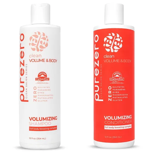 Vista 9 de Purezero Clean Color Care - Juego de champú y acondicionador hidratante, tonificación, equilibrio para cabello teñido - Hidrata el cabello seco