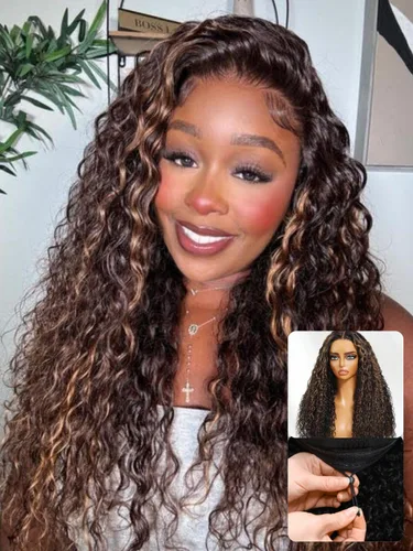Vista 24 de Nadula Bye Bye Cap 13x4 HD Cuero Cabelludo Real 3D Body Wave Pelucas de Encaje Frontal de Cabello Humano Pre Todo, Peluca Sin Pegamento con Cordón
