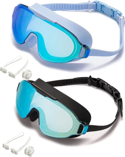 Vista 6 de Seasprint - Gafas de natación antivaho de gran angular