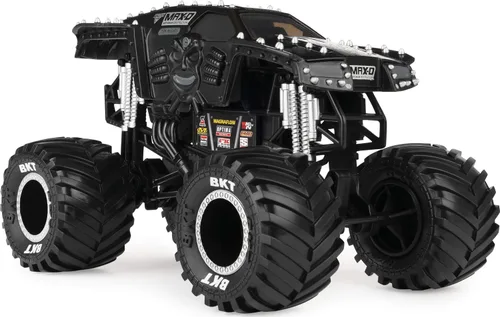 Vista 3 de Monster Jam, Camión monstruo oficial Max-D, vehículo fundido a presión de colección, escala 1:24