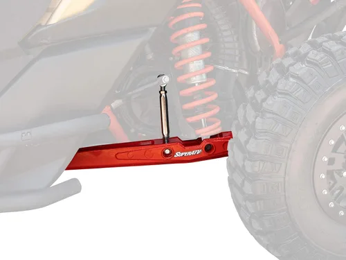 Vista 2 de SuperATV Brazales Traseros de Servicio Pesado para Can-Am Maverick X3 Turbo/Max de 72" (2017+) - Negro