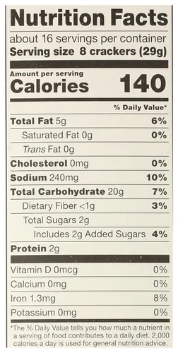 Vista 4 de 365 by Whole Foods Market, Galletas de snack con sabor natural a mantequilla, 16 onzas