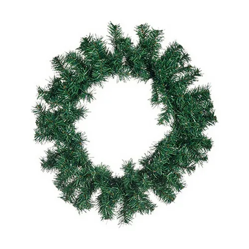 Vista 2 de Corona de Navidad Krist+ Verde Plástico 40 x 6 x 40 cm