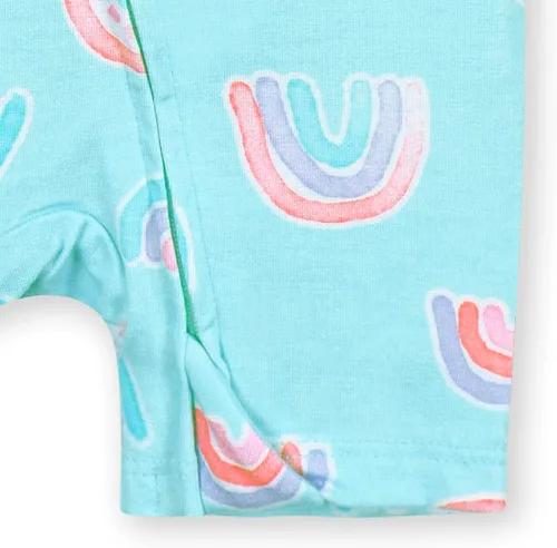 Vista 5 de Gerber Mameluco unisex de manga corta suave para bebé con viscosa hecho de eucalipto