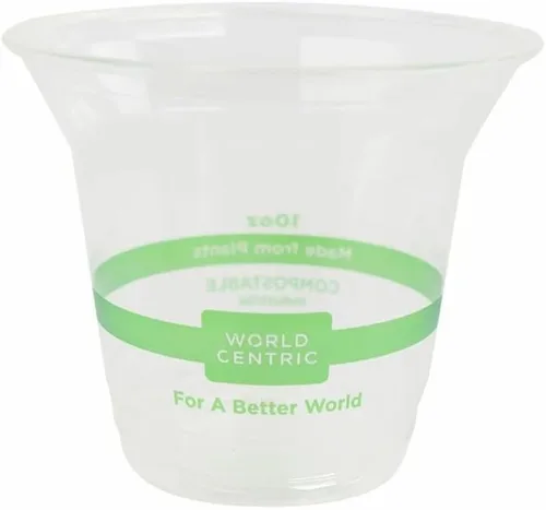 Vista 8 de World Centric CP-CS-9Q - Vasos Ingeo 100 % compostables