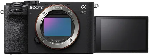 Vista 4 de Sony Cámara Alpha 7C II sin espejo con lente intercambiable de marco completo (ILCE-7CM2/B) + tarjeta de 64 GB + bolsa + lector de tarjetas +
