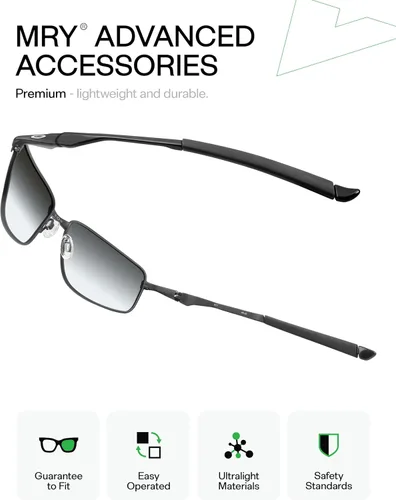 Vista 3 de Mryok Auriculares de repuesto para gafas de sol Oakley Splinter - Opciones