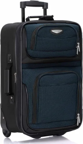 Vista 75 de Travel Select Amsterdam - Equipaje vertical y expansible con ruedas, marino