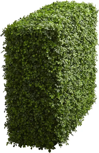 Vista 3 de Nearly Natural Seto artificial de boj de 39 pulgadas (interior/exterior) plantas de seda verde