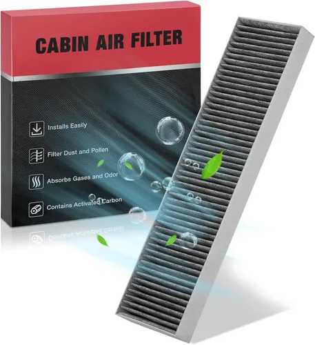 Vista 26 de BDFHYK 2 filtros de aire de cabina CF10136 con carbón activado compatibles con Chevy Uplander 2005-2009, Venture 2001-2005, compatibles con Buick